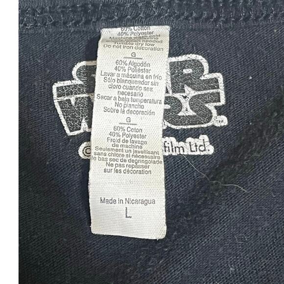 Star Wars  Black Darth Vader Christmas Tank Y2K- Womens Size Large - Picture 3 of 6